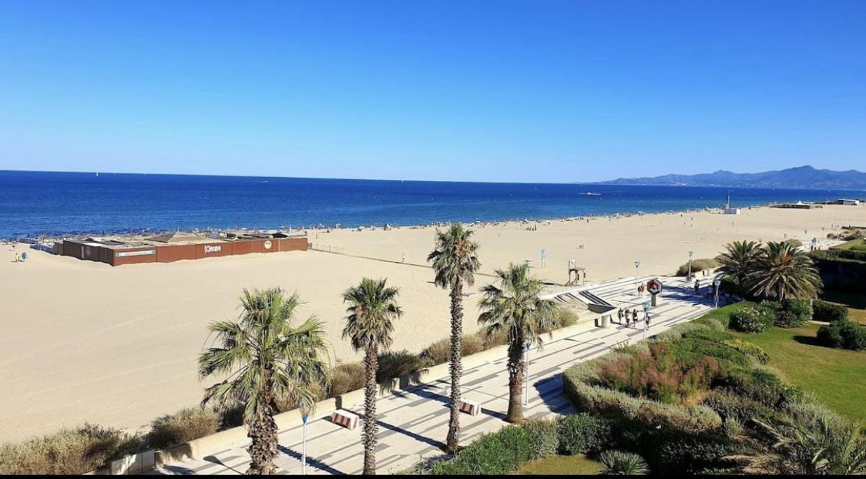 Ferienwohnung Les Pieds Dans L'Eau Canet-en-Roussillon Exterior foto