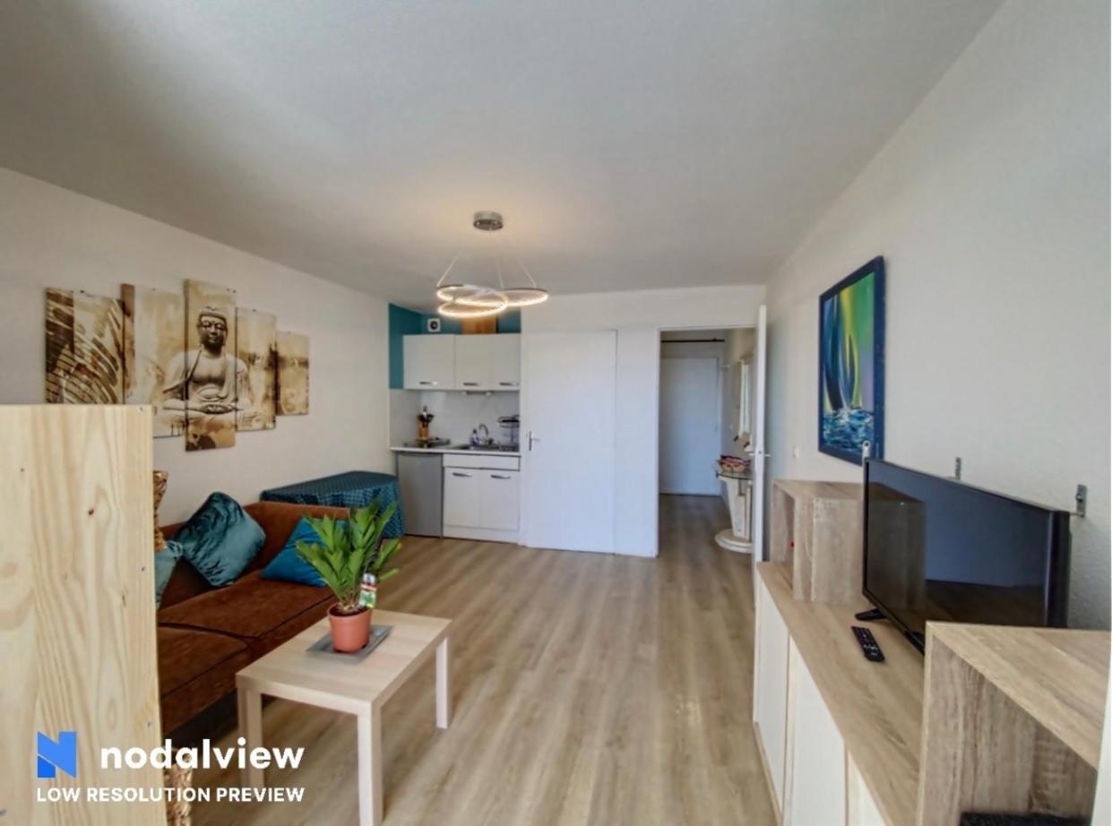 Ferienwohnung Les Pieds Dans L'Eau Canet-en-Roussillon Exterior foto
